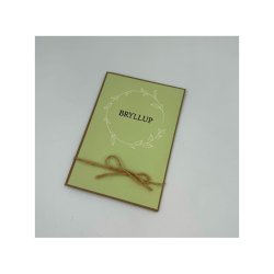 Gavlhusets Design - Papir - Blomsterkrans - Grn / Taupe