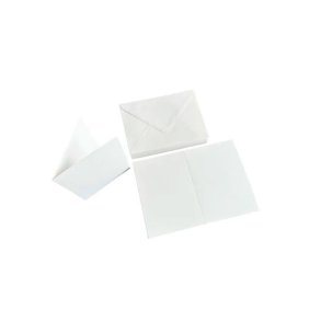 Kort og Kuverter - A6 - 50stk - Snow White