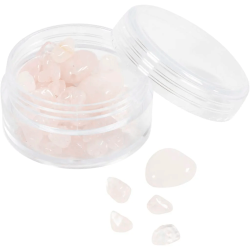 Krystalperler - Rosakvarts / Rosa