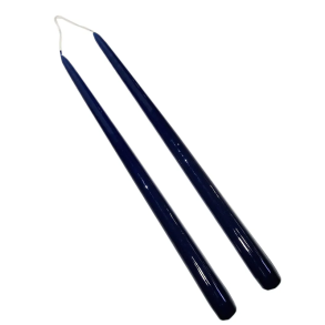 Lak Stagelys - M�rk Bl� - �2,2 x 32 cm - 2 stk