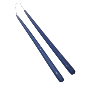 Lak Stagelys - St�vet Bl� - �2,2 x 32 cm - 2 stk