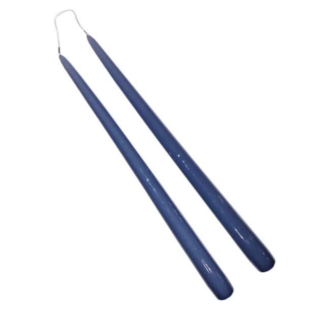 Lak Stagelys - St�vet Bl� - �2,2 x 32 cm - 2 stk