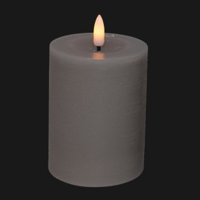 LED - Bloklys - 7,5 x 10cm - Gr