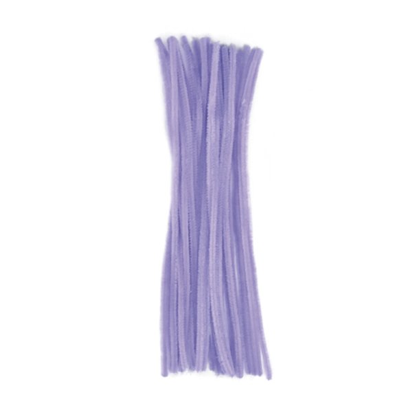 Vaessen Creative - Piberensere - Lilla -  6mm -25 stk