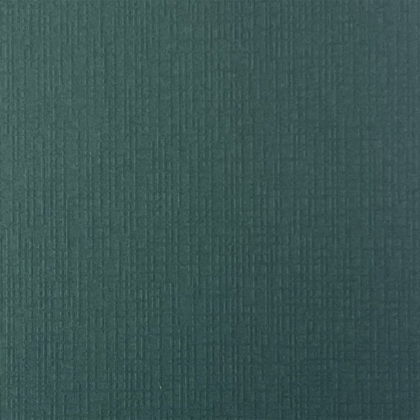 Linnen - Karton med struktur - 30x 30 - Flaskegr�n