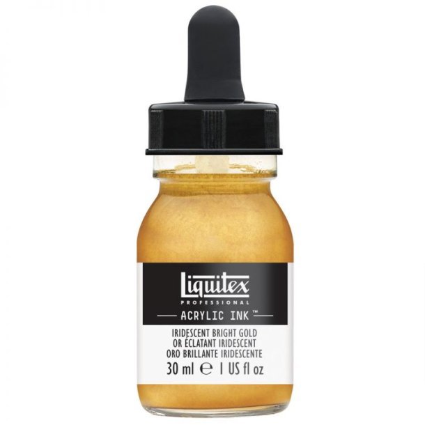 Prof. Acryl Ink - 30ml. - Iridescent Bright Gold - 234