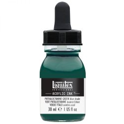 Prof. Acryl Ink - 30ml. - Phthalocyan Green - 317