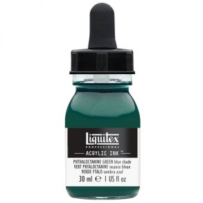 Liquitex - Prof. Acryl Ink - 30ml. - Phthalocyan Green - 317