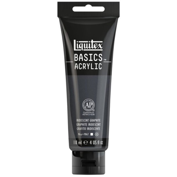 Basics - Acrylmaling 118 ml. - Iridescent Graphite - 049
