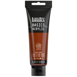 Basics - Acrylmaling 118 ml. - Burnt Sienna 127