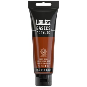 Liquitex - Basics - Akrylmaling 118 ml. - Burnt Sienna - 127
