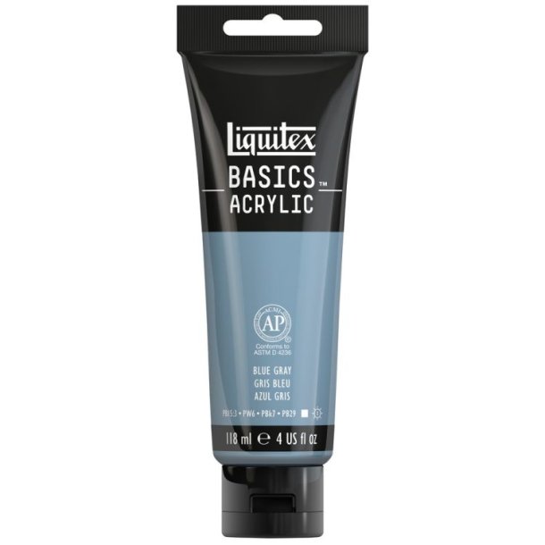 Basics - Acrylmaling 118 ml. - Blue Grey - 142