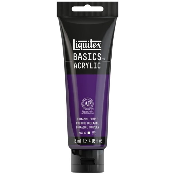 Basics - Acrylmaling 118 ml. - Dioxazine Purple - 186