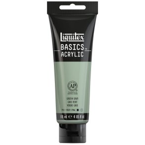 Liquitex - Basics - Akrylmaling 118 ml. - Green Grey - 205