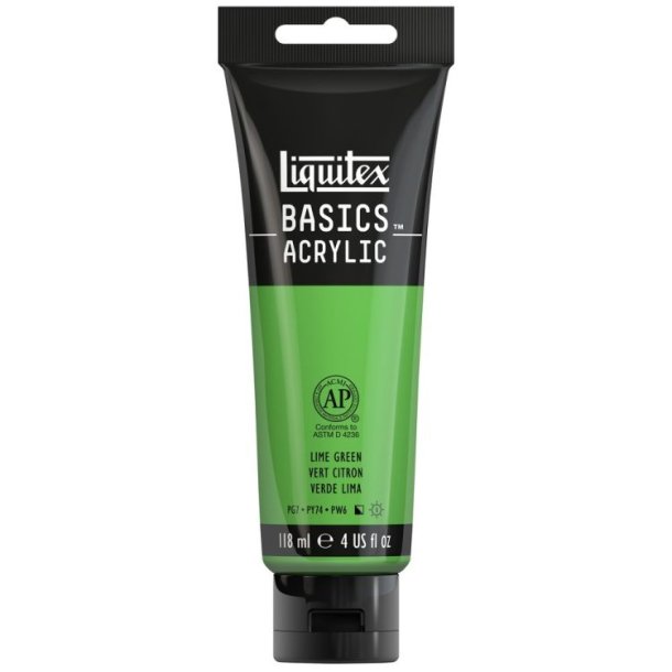 Basics - Acrylmaling 118 ml. - Lime Green - 222