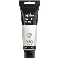 Basics - Acrylmaling 118 ml. - Iridescent White - 238