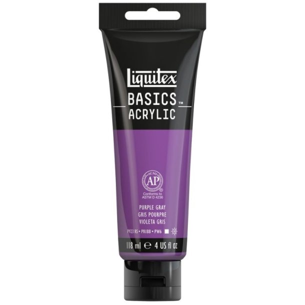Basics - Acrylmaling 118 ml. - Purple Grey - 263