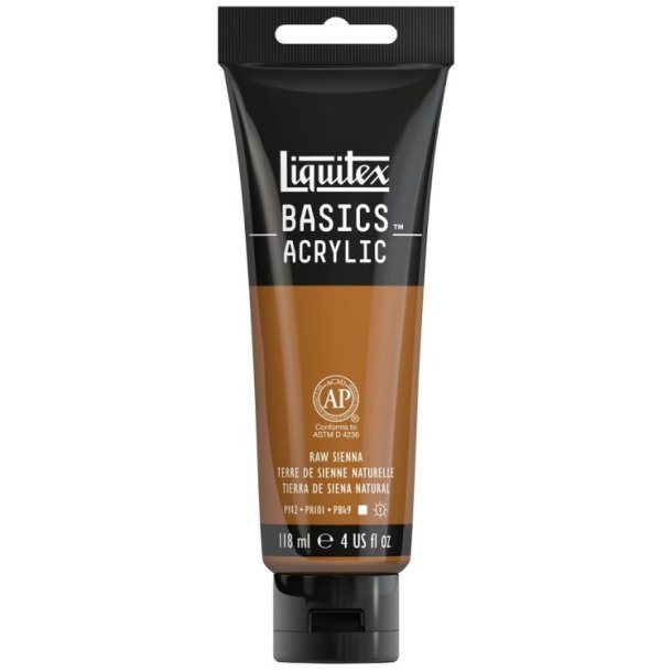 Basics - Acrylmaling 118 ml. - Raw Sienna -330