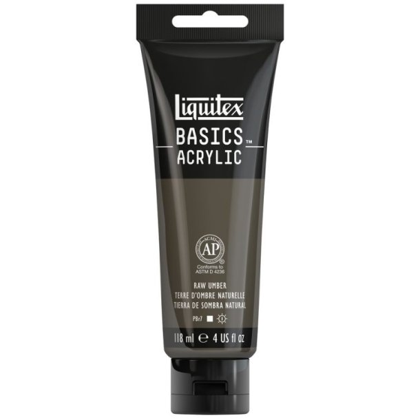 Basics - Acrylmaling 118 ml. - Raw Umber 331