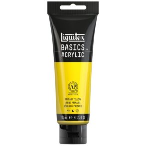 Liquitex - Basics - Akrylmaling 118 ml. - Primary Yellow - 410