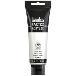 Basics - Acrylmaling 118 ml. - Titanium White 432