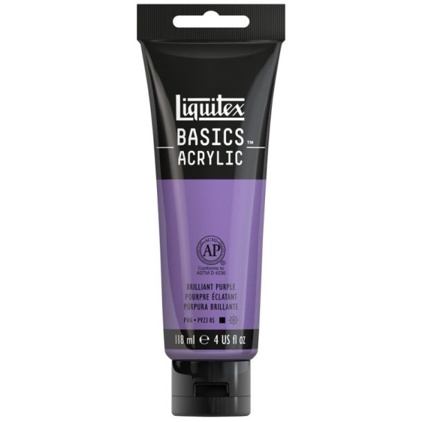 Basics - Acrylmaling 118 ml. - Brilliant Purple - 590