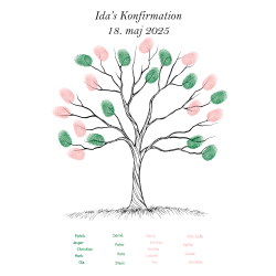 Gavlhusets Design - Papir - Livets Tr - Til gstetryk - Laves p bestilling