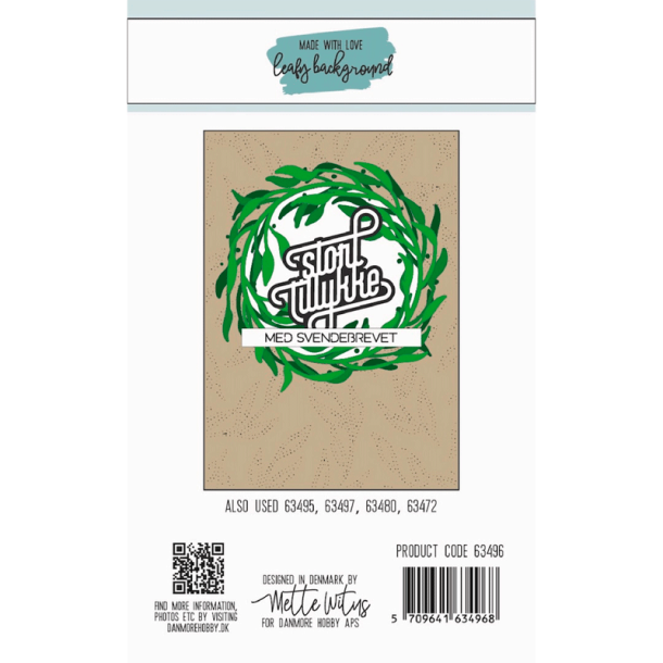 FORUDBESTILLING - Forventes p� lager 30/3 - Made With Love - Die - Baggrund - Bladgrene