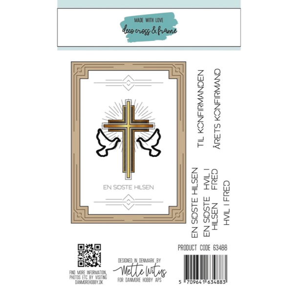 Made With Love - Die - Deco Kors og ramme