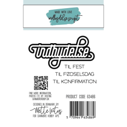 Made With Love - Die - Indbydelse Script