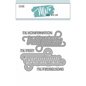 Made With Love - Die - Indbydelse Script