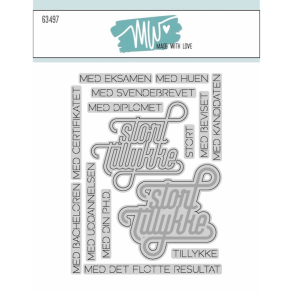 FORUDBESTILLING - Forventes p� lager 30/3 - Made With Love - Die - Stort tillykke tekster