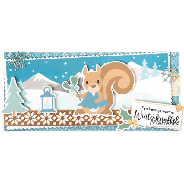 Marianne Design - Die-Cuts - Eline's Snow holiday / Vinterferie