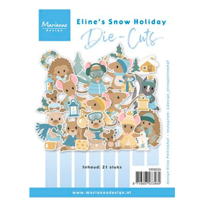 Marianne Design - Die-Cuts - Eline's Snow holiday / Vinterferie