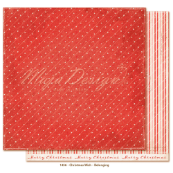 Maja Design - Blok 12'' - Christmas Wish