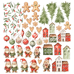 Maja Design - Blok 12'' - Christmas Wish