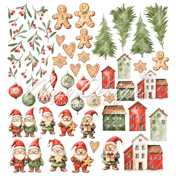 Maja Design - Blok 12'' - Christmas Wish