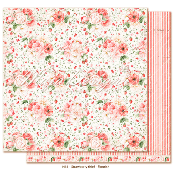 Maja Design - Blok 12'' - Strawberry Thief / Jordbrtyv