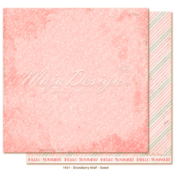Maja Design - Blok 12'' - Strawberry Thief / Jordbrtyv