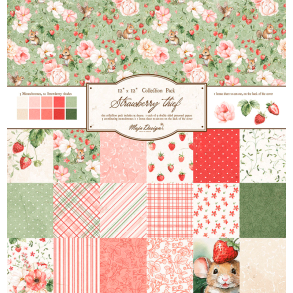 Maja Design - Blok 12'' - Strawberry Thief / Jordbrtyv