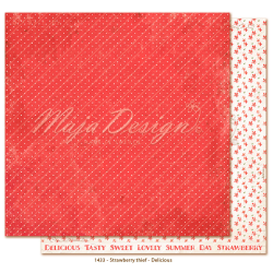 Maja Design - Blok 6'' - Strawberry Thief / Jordbrtyv