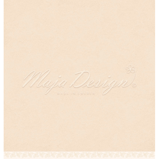 Maja Design - Mono - Strawberry - Cream