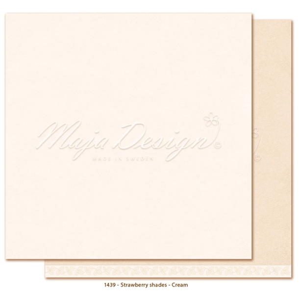 Maja Design - Mono - Strawberry - Cream