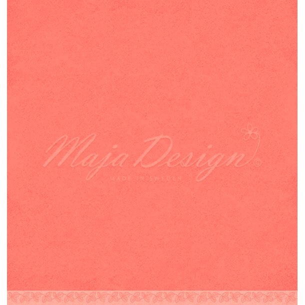 Maja Design - Mono - Strawberry - Sunkist coral