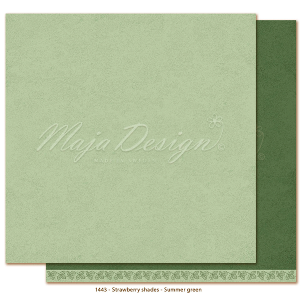 Maja Design - Mono - Strawberry - Summer green