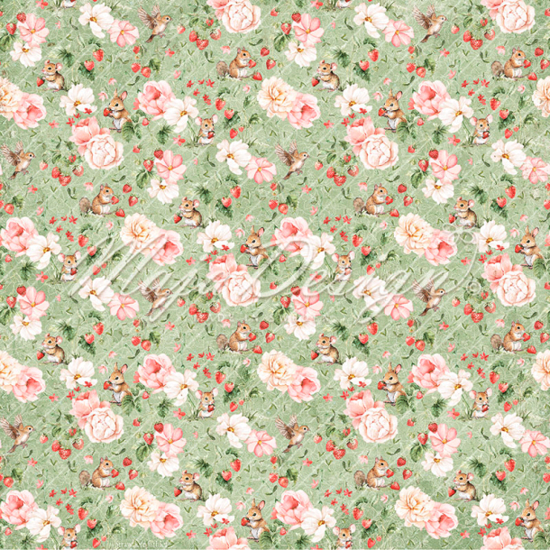 Maja Design - Strawberry thief - The field