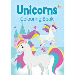 Malebog - A4 - Unicorn / Enhj�rning - 48 sider