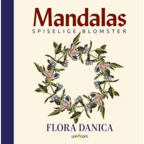 Malebog - Mandalas - Flora Danica - Spiselige blomster