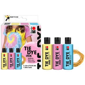 Marabu - Tie dye st - 3x80ml - Pastel