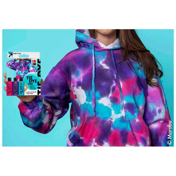 Marabu - Tie dye st - 3x80ml - Trend
